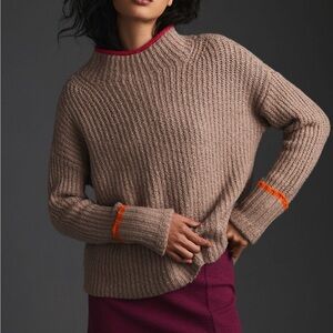 Maeve Mock Neck Sweater